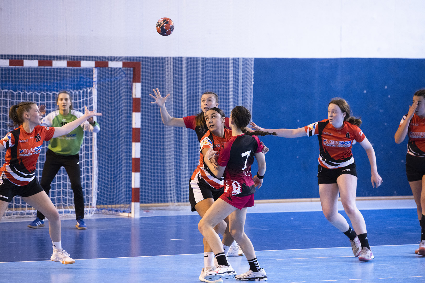 Tournoi inter-lycées de handball, 6 octobre 2021 - DR